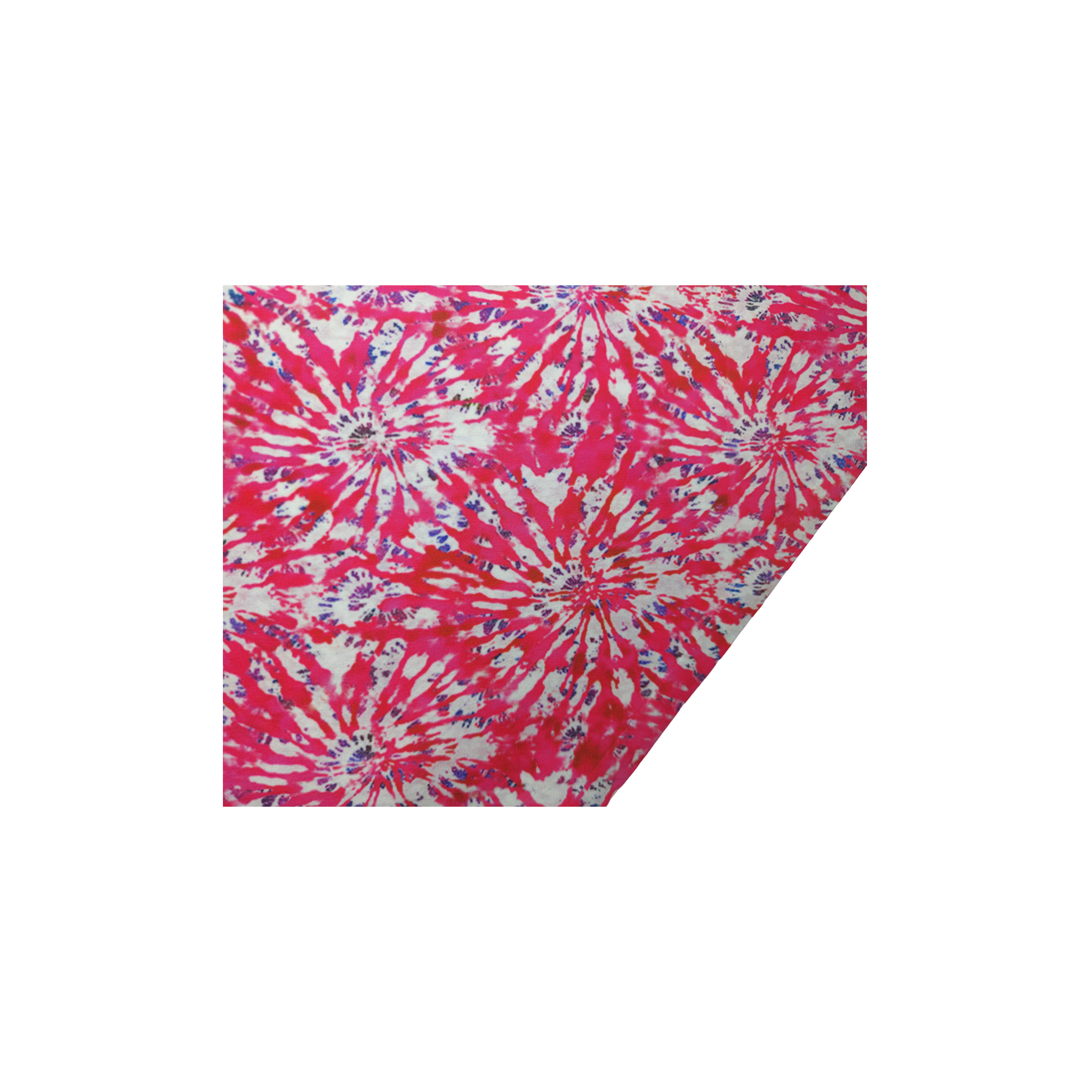 Hot Pink Tie Dye Bandana