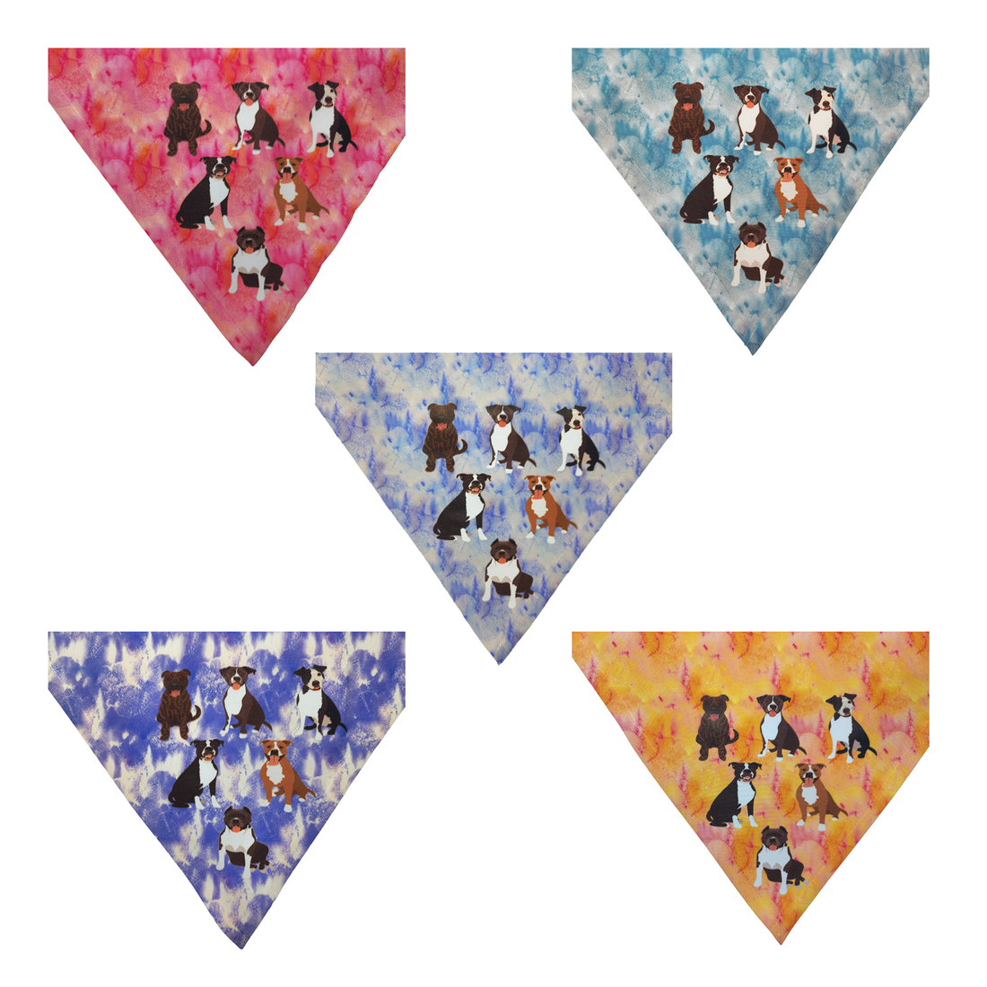 Pit Bull Family Bandana