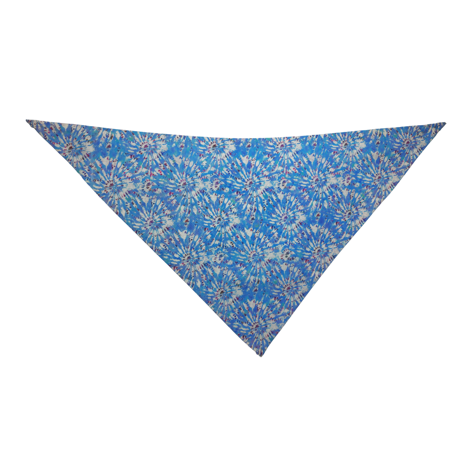 Blue Tie Dye Bandana