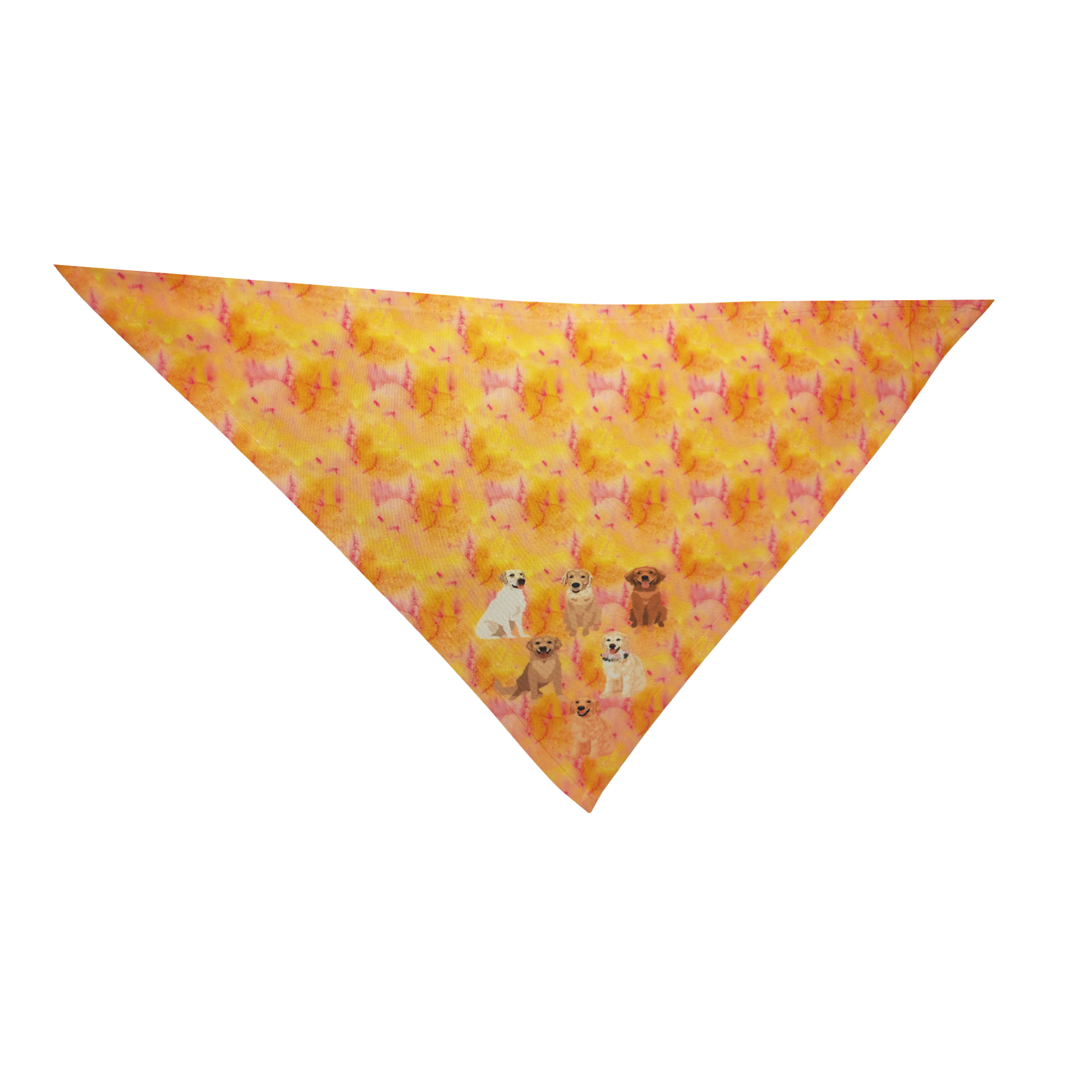 Golden Retriever Family Bandana