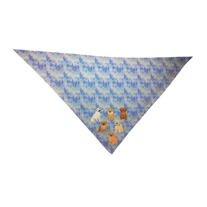 Golden Retriever Family Bandana