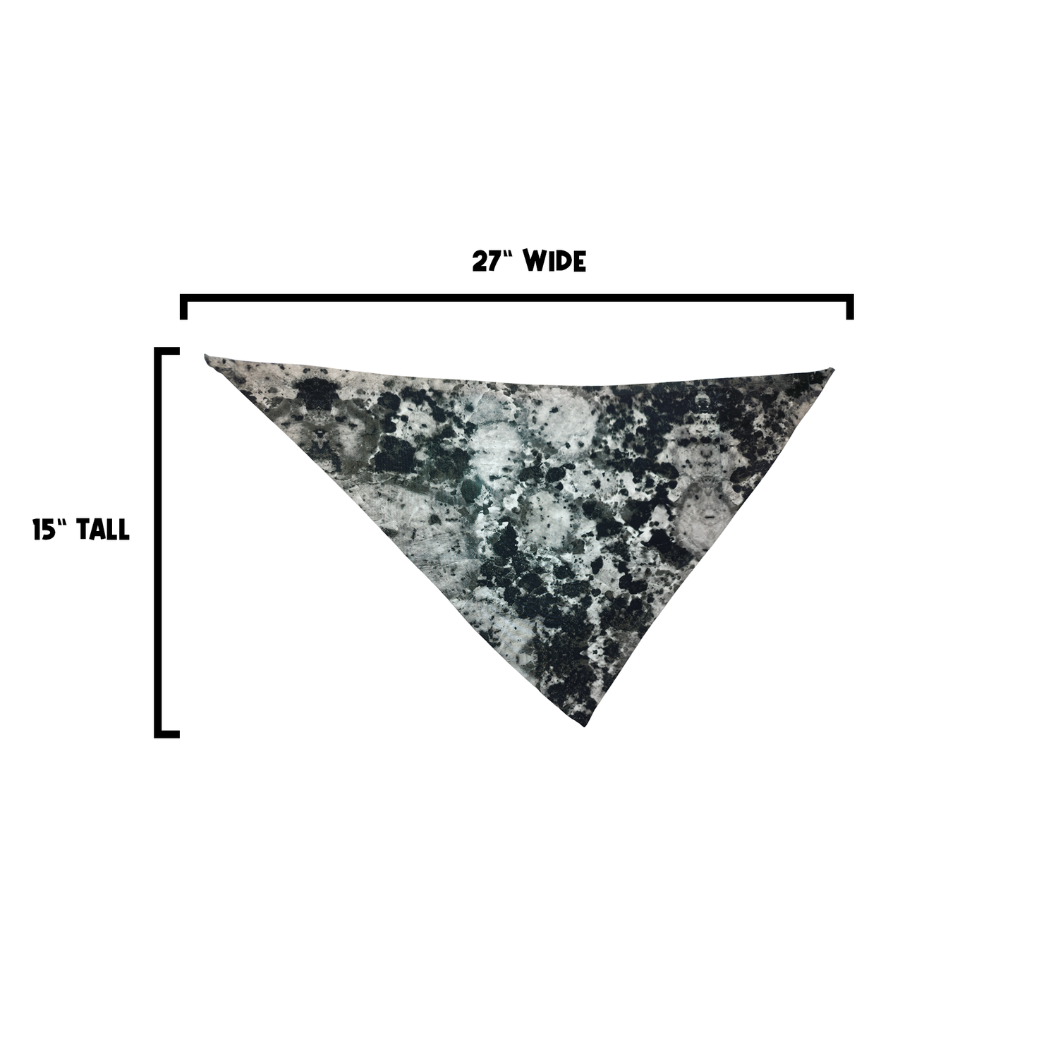 Black Marble Bandana