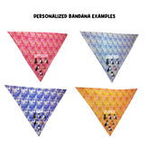 Personalized Pit Bull Family Bandana