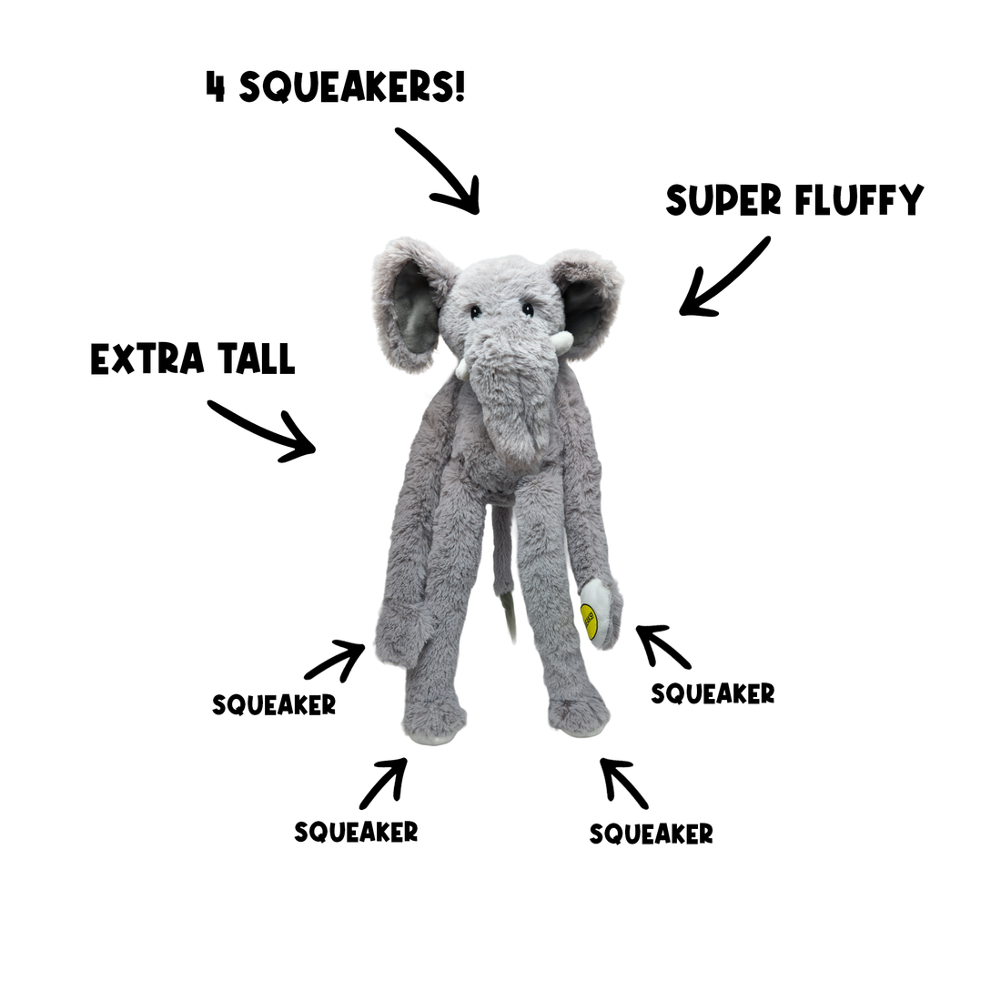 Personalized Elephant Toy