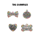 Personalized Classic Rainbow Tag