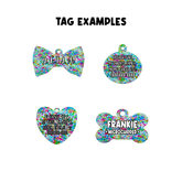 Personalized Pastel Rainbow Tag